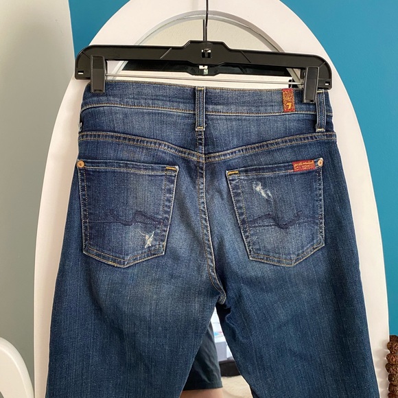 Super cool 7 For All Mankind distressed jeans.. - Picture 5 of 5